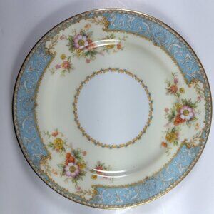 Noritake Blue Dawn Bread & Butter Plates Vintage Porcelain Transferware 6 3/8 in